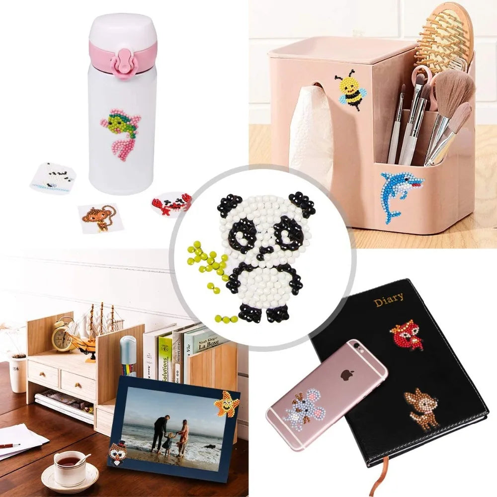 Diamond Painting Autocollant pour Enfants