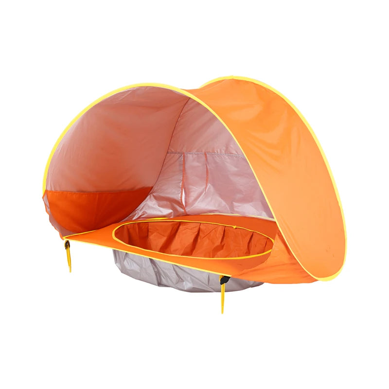 Tente avec Piscine intégrée  – Protection et Fun Sous le Soleil 🌞